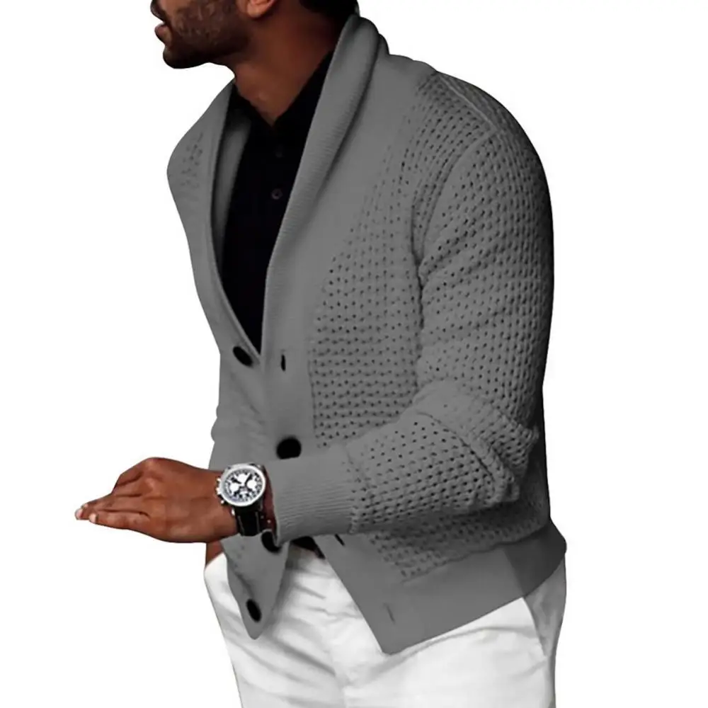 Winter Autumn Men Solid Color Hollow Cardigan Buttons Coat Warm Knit Sweater Long Sleeve Warm Knitted Clothes Fashion Streetwear
Winter Autumn Men Solid Color Hollow Cardigan Buttons Coat Warm Knit Sweater Long Sleeve Warm Knitted Clothes Fashion Streetwear