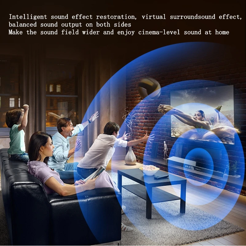 80W Home Theater TV Echo Wall Soundbar Wireless Bluetooth Speaker 3D Stereo Soundbar Subwoofer With LED Screen Clock Thermometer
80W Home Theater TV Echo Wall Soundbar Wireless Bluetooth Speaker 3D Stereo Soundbar Subwoofer With LED Screen Clock Thermometer