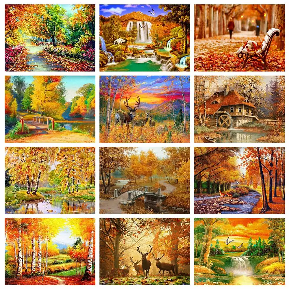 Royal Secret Diamond Painting Kit 5D Round Scenery Diamond Embroidery Autumn Cross Stitch Tree Mosaic Crafts Home Decoration
Royal Secret Diamond Painting Kit 5D Round Scenery Diamond Embroidery Autumn Cross Stitch Tree Mosaic Crafts Home Decoration