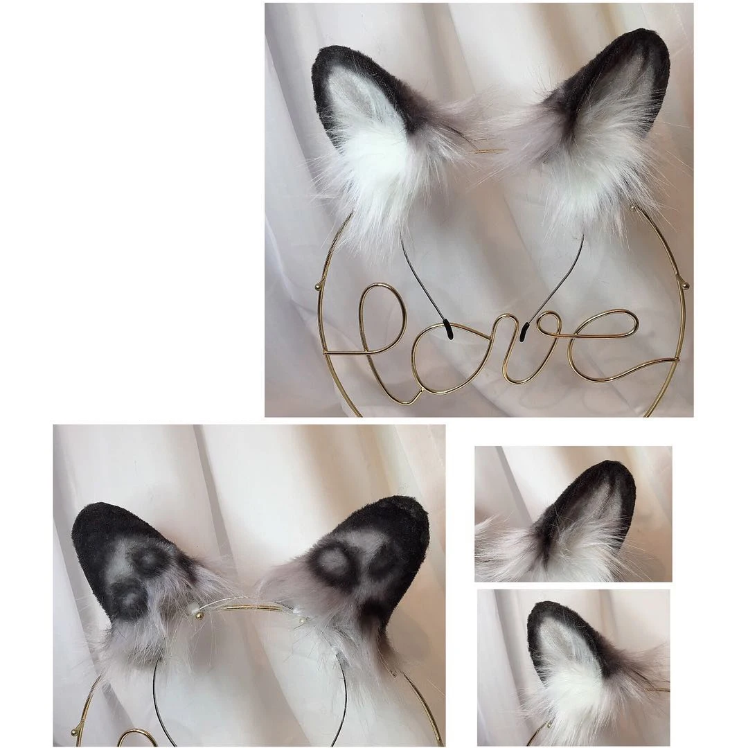 New White tiger Anime Beast Ear Beast Tail Wolf Ear Cat Ear Fox Ear Headband Custom COSPLAY
New White tiger Anime Beast Ear Beast Tail Wolf Ear Cat Ear Fox Ear Headband Custom COSPLAY
