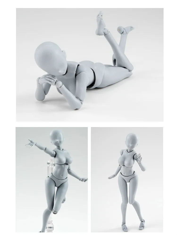 Третье поколение shf Plastid Garage Kit DX версия art мультфильм Рисунок Модель человеческое