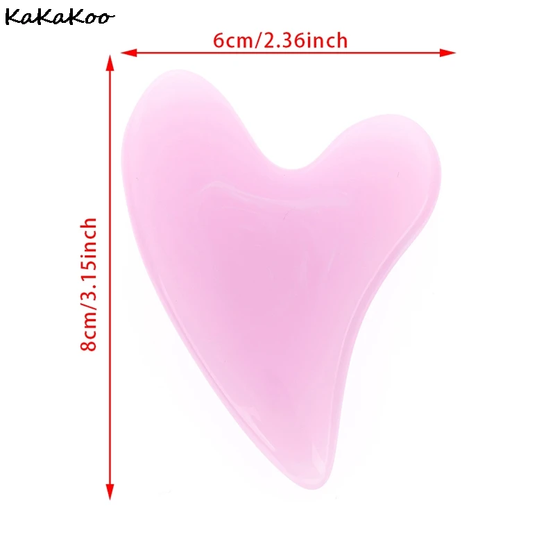 Heart Shaped Scraper Face Massager Gua Sha Scraper Board Facial Guasha Meridian Muscle Relaxation Skin Lifting Face Thin Scraper
Heart Shaped Scraper Face Massager Gua Sha Scraper Board Facial Guasha Meridian Muscle Relaxation Skin Lifting Face Thin Scraper