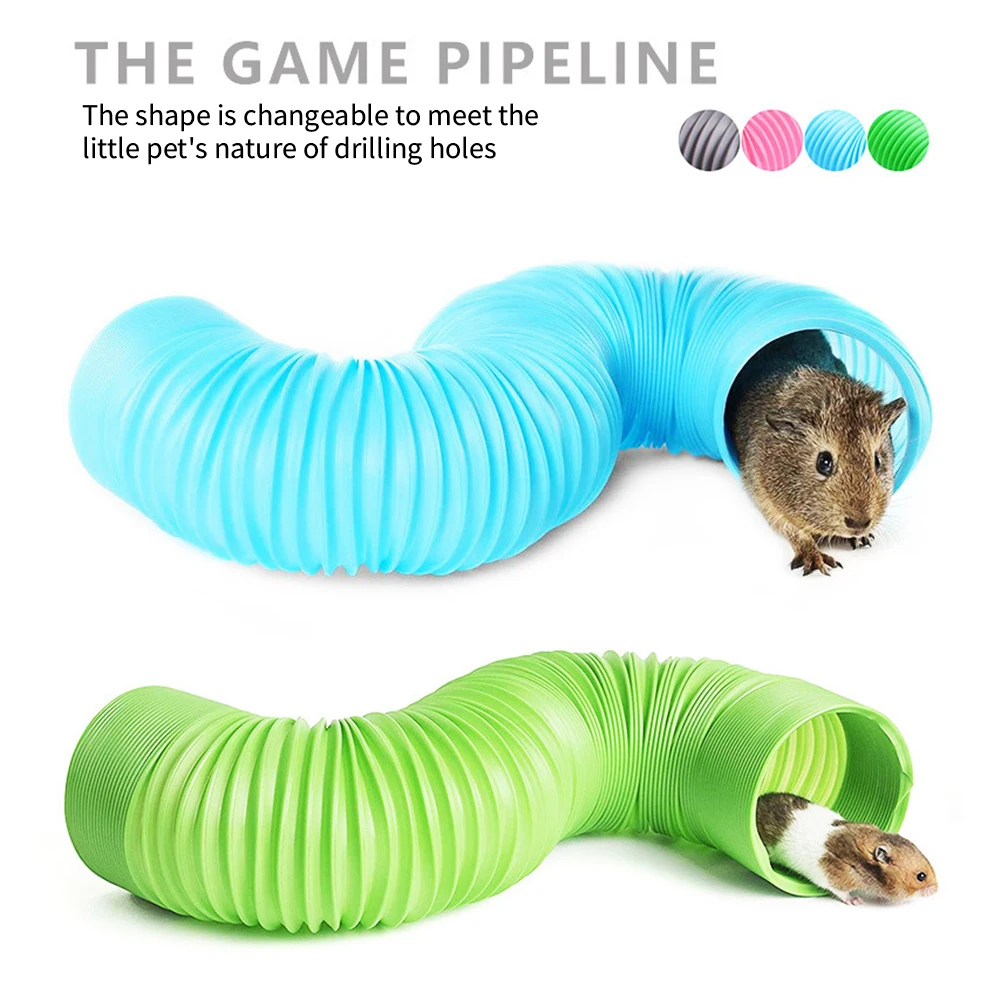 Small Animals Collapsible Play Tunnel Plastic Rat Funny Tube Rabbit Ferret Guinea Pig Funny Toys Home Pet Tool
Small Animals Collapsible Play Tunnel Plastic Rat Funny Tube Rabbit Ferret Guinea Pig Funny Toys Home Pet Tool