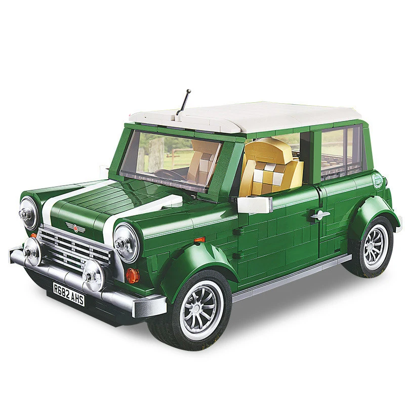 1267 Technic Mini Cooper Creator Expert Compatible 10242 DIY Building Blocks Bricks Classic Car Model Kids Gift Toys
1267 Technic Mini Cooper Creator Expert Compatible 10242 DIY Building Blocks Bricks Classic Car Model Kids Gift Toys