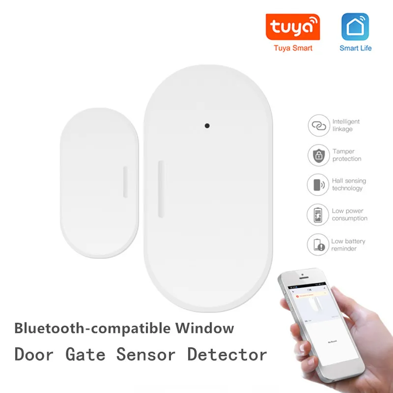 Tuya Bluetooth-compatible Smart Door Sensor Window Door Open/Closed Detectors Smartlife APP Home Alarm With Alexa Google Home
Tuya Bluetooth-compatible Smart Door Sensor Window Door Open/Closed Detectors Smartlife APP Home Alarm With Alexa Google Home