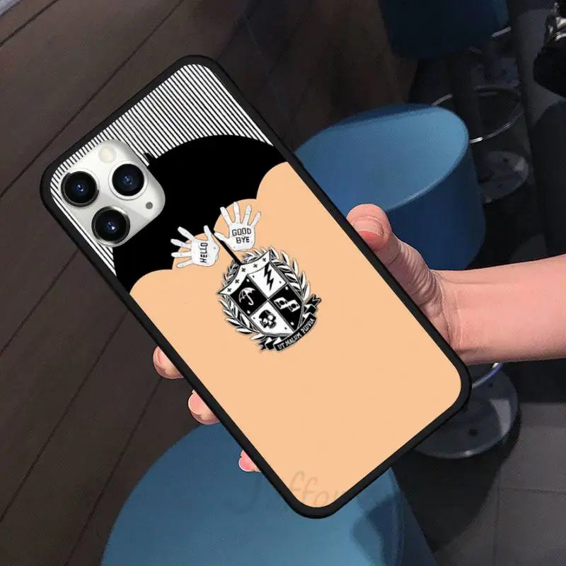 The Umbrella Academy letter Phone Case For iphone 7 8 12 11 XR XS pro Max Mini plus Soft silicone cover shell funda
The Umbrella Academy letter Phone Case For iphone 7 8 12 11 XR XS pro Max Mini plus Soft silicone cover shell funda