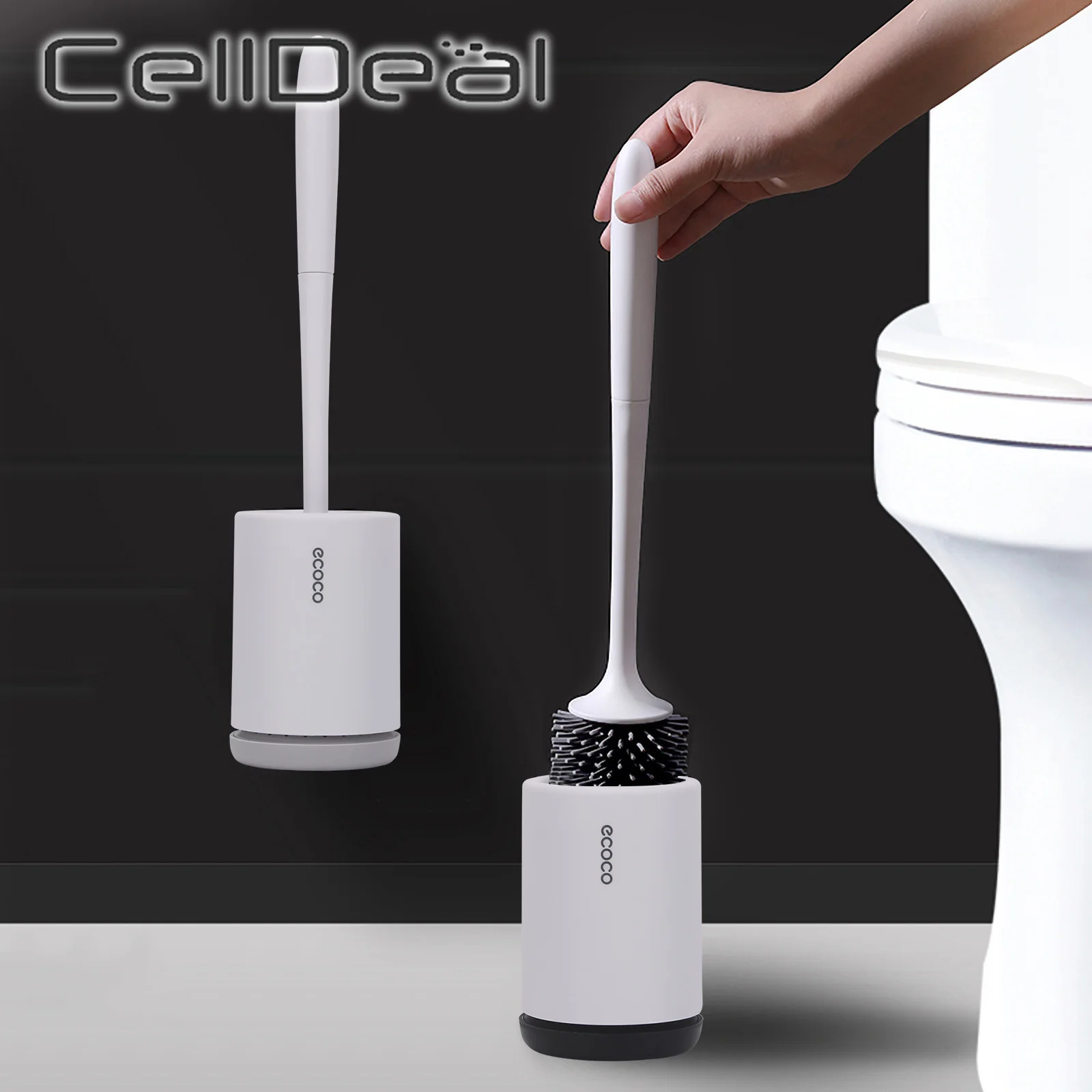 Silicone Toilet Brush Quick Draining Clean Brush Toilet Floor Long Handle Wall Mount Floor Standing Brush Bathroom Accessories
Silicone Toilet Brush Quick Draining Clean Brush Toilet Floor Long Handle Wall Mount Floor Standing Brush Bathroom Accessories