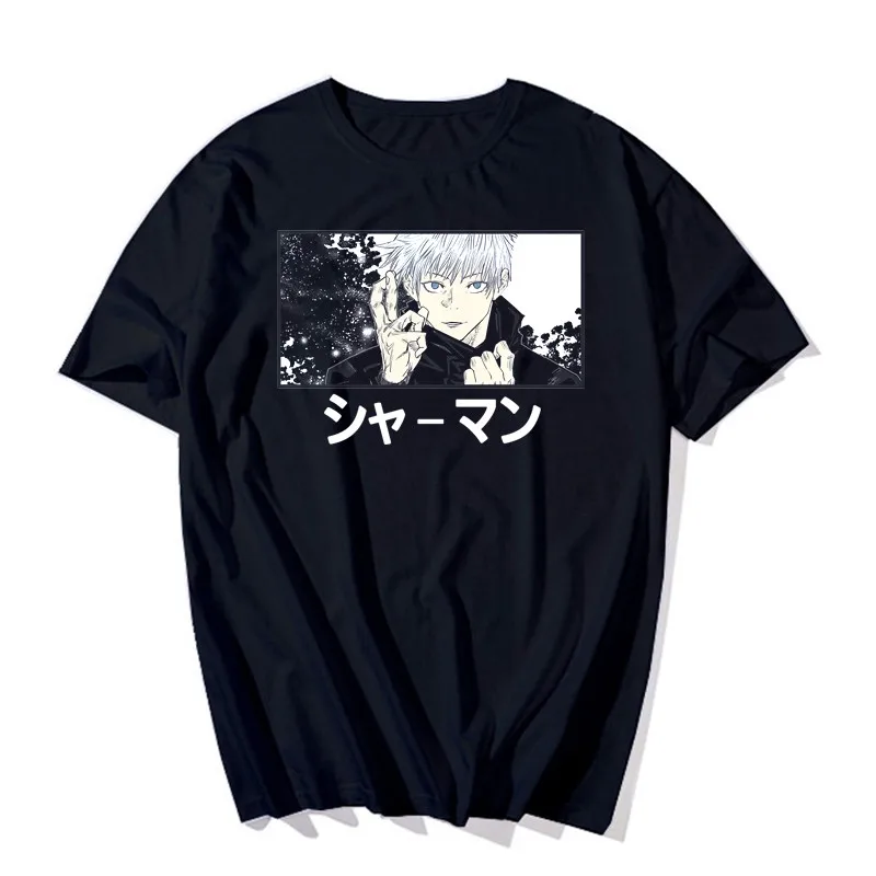 Harajuku Anime Women's Tshirt Jujutsu Kaisen Yuji Itadori Printed Unisex Short Top Sleeve Casual T-Shirt Women Streetwear Tops
Harajuku Anime Women's Tshirt Jujutsu Kaisen Yuji Itadori Printed Unisex Short Top Sleeve Casual T-Shirt Women Streetwear Tops