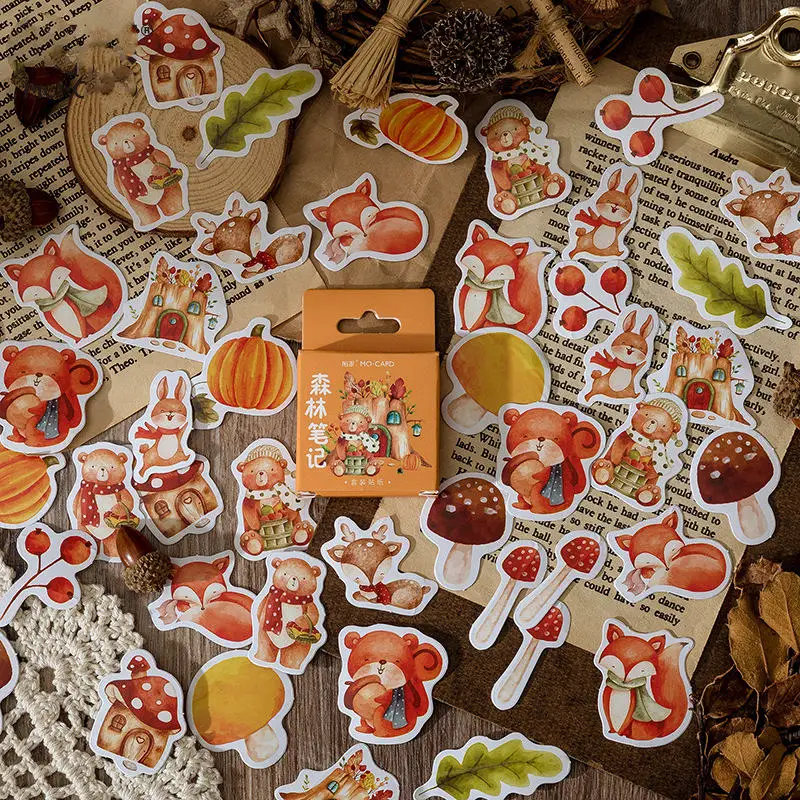 "Forest Diary" 45pcs Cute Kawaii Stickers Student Children Scrapbooking DIY Craft Decoration Sticker
"Forest Diary" 45pcs Cute Kawaii Stickers Student Children Scrapbooking DIY Craft Decoration Sticker