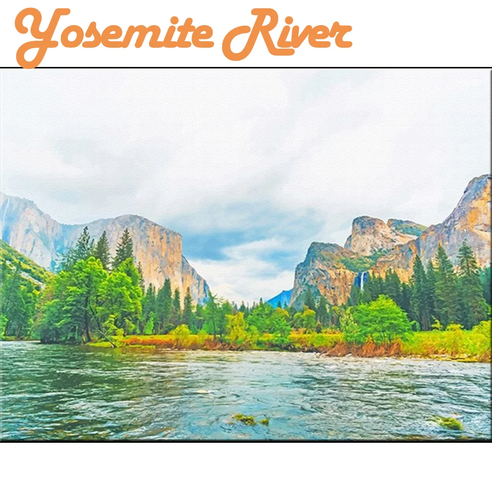Yosemite River Picture DIY Painting By Numbers For Adults Beautiful Scenery Oil Painting On Canvas Unique Gift Home Decor
Yosemite River Picture DIY Painting By Numbers For Adults Beautiful Scenery Oil Painting On Canvas Unique Gift Home Decor
