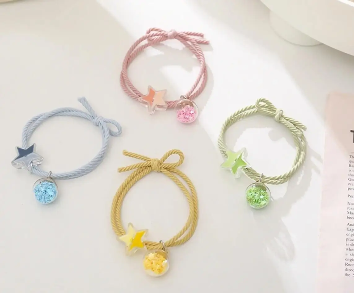 Резинка для волос в виде звезды, 1/5 шт.
Резинка для волос в виде звезды, 1/5 шт.