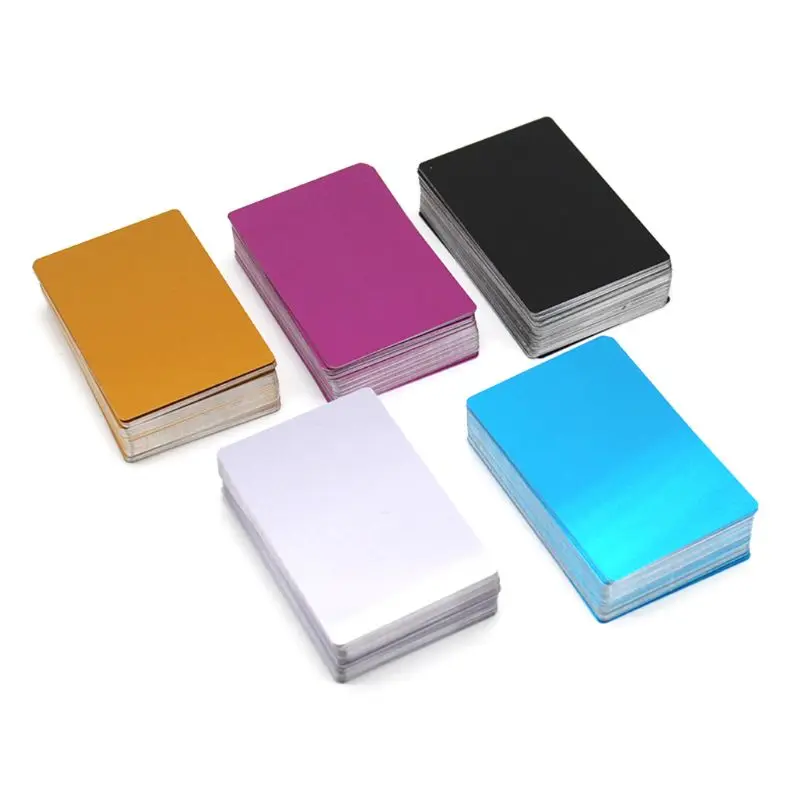 100Pcs Blank Engraved DIY Custom Metal Smooth Business Visiting Name Cards Aluminium Alloy Business Card Display S29 20 dropship
100Pcs Blank Engraved DIY Custom Metal Smooth Business Visiting Name Cards Aluminium Alloy Business Card Display S29 20 dropship