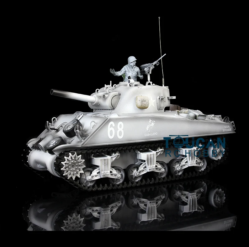 Heng Long RC Tank 1/16 Snow 7.0 Sherman 3898 Metal Tracks Linkages Barrel Recoil TH17694-SMT4
Heng Long RC Tank 1/16 Snow 7.0 Sherman 3898 Metal Tracks Linkages Barrel Recoil TH17694-SMT4