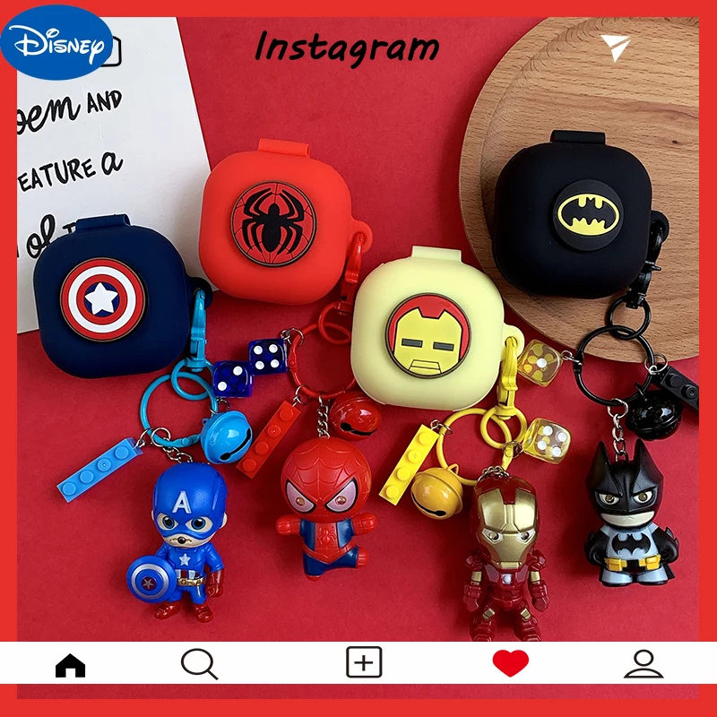 Disney Marvel headset protective shell for Samsung Galaxy Buds2 Live wireless Bluetooth headset protective cover Spiderman doll
Disney Marvel headset protective shell for Samsung Galaxy Buds2 Live wireless Bluetooth headset protective cover Spiderman doll