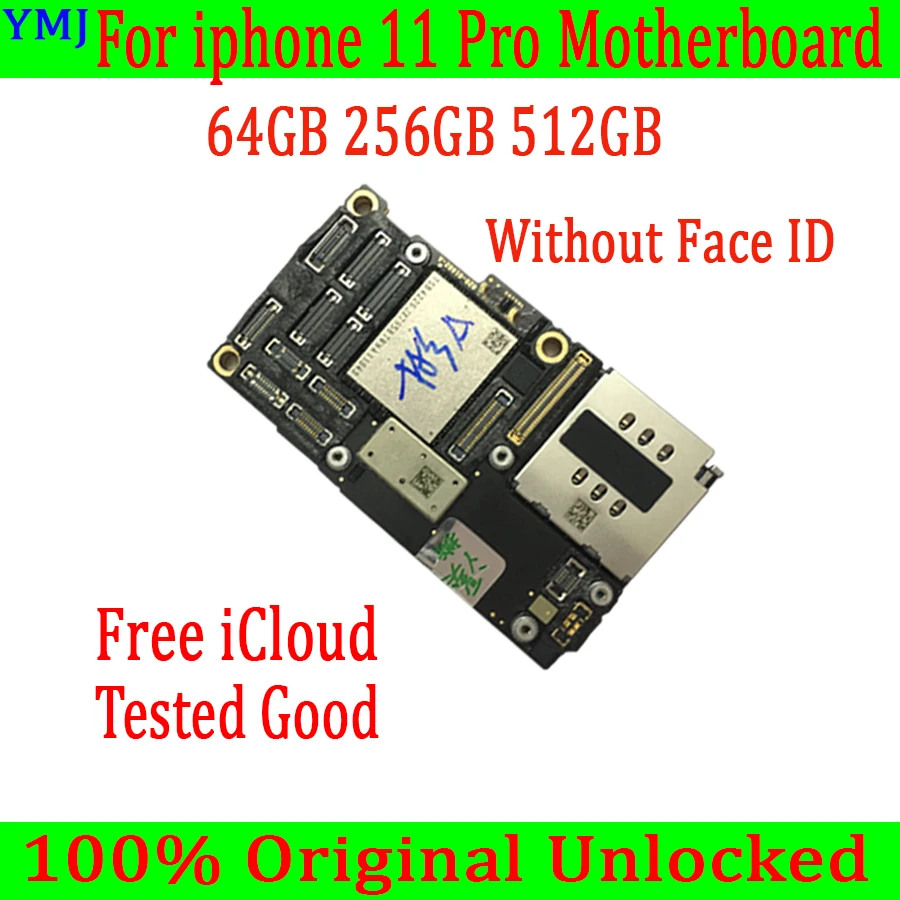 Unlocked Mainboard For iPhone 11 pro Motherboard Without /With Face ID Logic board MB For iPhone 11pro Motherboard Free icloud
Unlocked Mainboard For iPhone 11 pro Motherboard Without /With Face ID Logic board MB For iPhone 11pro Motherboard Free icloud