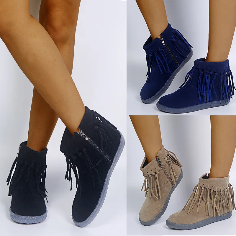 Women's Shoes Belt Buckle In The Tube Boots After The Strap Flat Martin Women's Boots Women Shoes
Women's Shoes Belt Buckle In The Tube Boots After The Strap Flat Martin Women's Boots Women Shoes