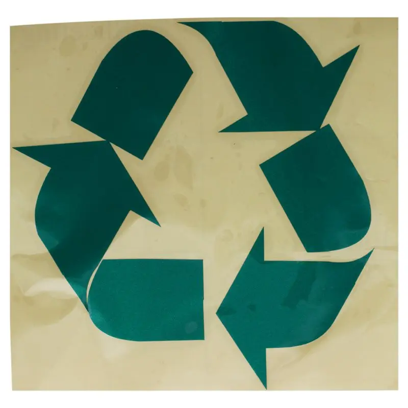 Recycle Symbol 5 inch Vinyl Decal Sticker Green | Автомобили и мотоциклы