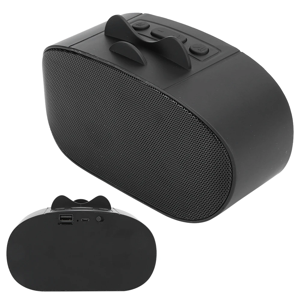 M8 Wireless Bluetooth5.0 Speaker Stereo Radio Card Outdoor Mini Music Palyer with Subwoofer DC-5V 300mA Black
M8 Wireless Bluetooth5.0 Speaker Stereo Radio Card Outdoor Mini Music Palyer with Subwoofer DC-5V 300mA Black