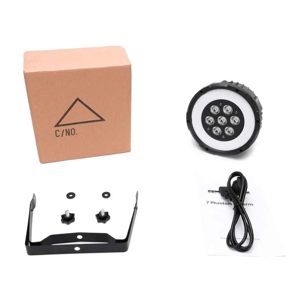 7 LEDs Plastic Par Light Stage Effect Lighting 120W DMX512 Lamp Sound Activated Control for Live Concerts TV Studios Road Shows
7 LEDs Plastic Par Light Stage Effect Lighting 120W DMX512 Lamp Sound Activated Control for Live Concerts TV Studios Road Shows