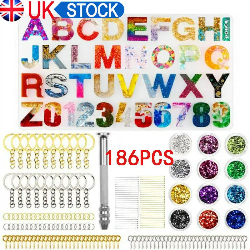 Новый Прочный 186 шт. DIY цифры, формы для букв силиконовые формы смолы литейная брелок комплектов пресс-форм для сделать ожерелье серьги-подвески
Новый Прочный 186 шт. DIY цифры, формы для букв силиконовые формы смолы литейная брелок комплектов пресс-форм для сделать ожерелье серьги-подвески