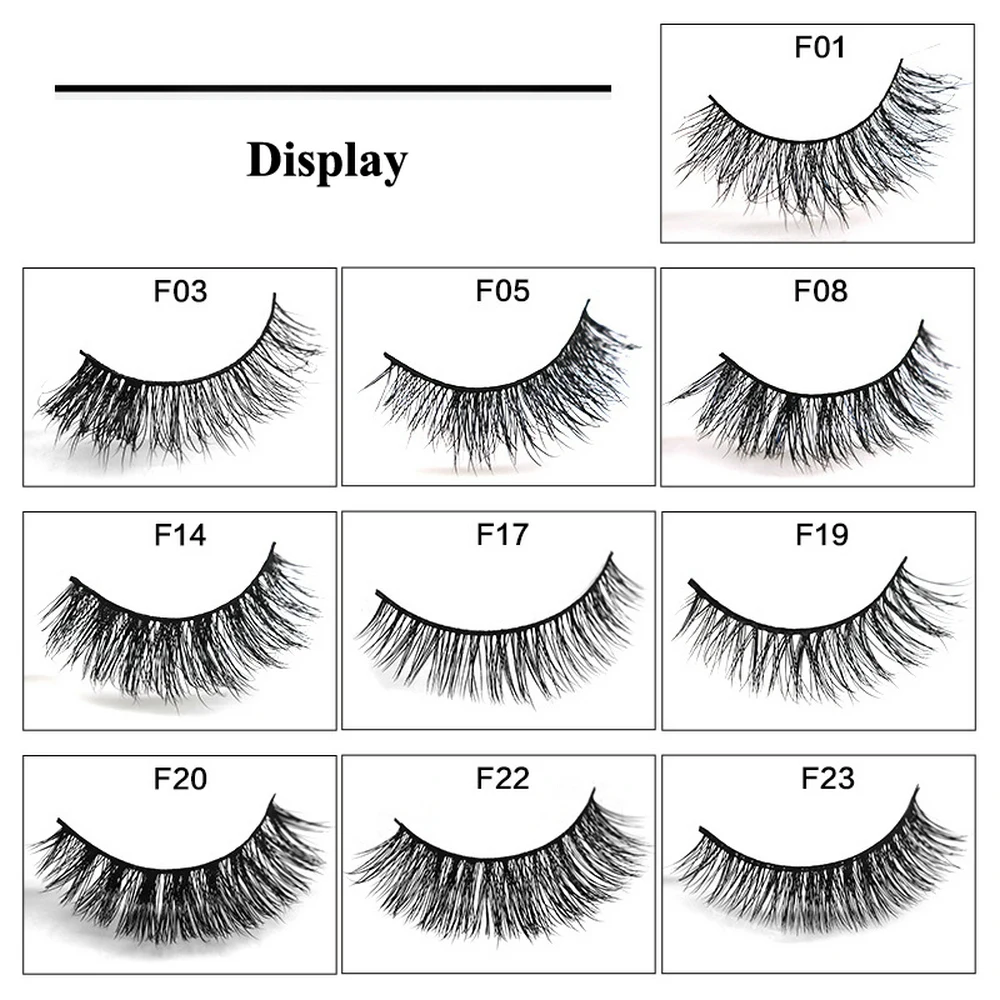 3D Mink Fur Fake F Series Eyelashes Lotus Plate Makeup Thick False Lashes Black Nature Soft Private Label
3D Mink Fur Fake F Series Eyelashes Lotus Plate Makeup Thick False Lashes Black Nature Soft Private Label