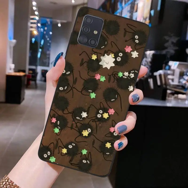 Studio Ghibli Spirited Away Soot Totoro Phone Case for Samsung S20 plus Ultra S6 S7 edge S8 S9 plus S10 5G lite 2020
Studio Ghibli Spirited Away Soot Totoro Phone Case for Samsung S20 plus Ultra S6 S7 edge S8 S9 plus S10 5G lite 2020