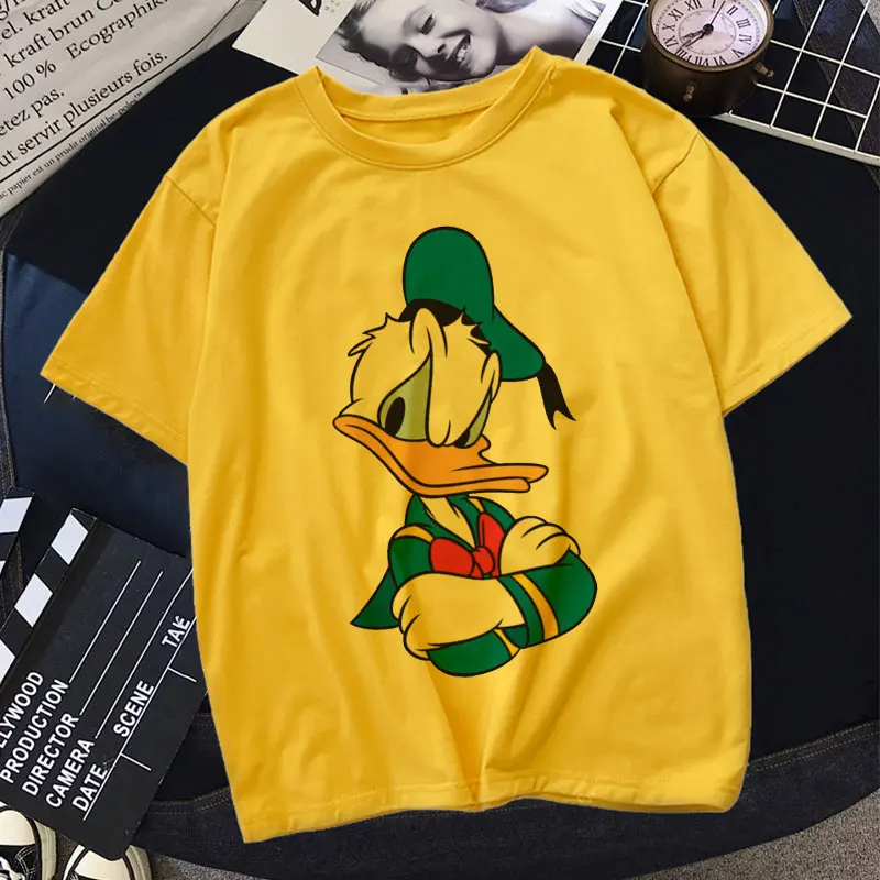 Fashion Disney Donald Duck T Shirt Women 2021 New Harajuku Ulzzang T Shirt Femal Cartoon Girls T Shirts Summer Clothes Tops Tee
Fashion Disney Donald Duck T Shirt Women 2021 New Harajuku Ulzzang T Shirt Femal Cartoon Girls T Shirts Summer Clothes Tops Tee