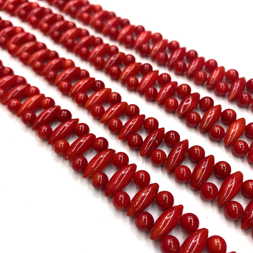 Synthetic Coral Beads Red Loose Spacer Beads DIY Jewelry Making Accessories Ladies Necklace Bracelet Earring Charm 5x13mm
Synthetic Coral Beads Red Loose Spacer Beads DIY Jewelry Making Accessories Ladies Necklace Bracelet Earring Charm 5x13mm