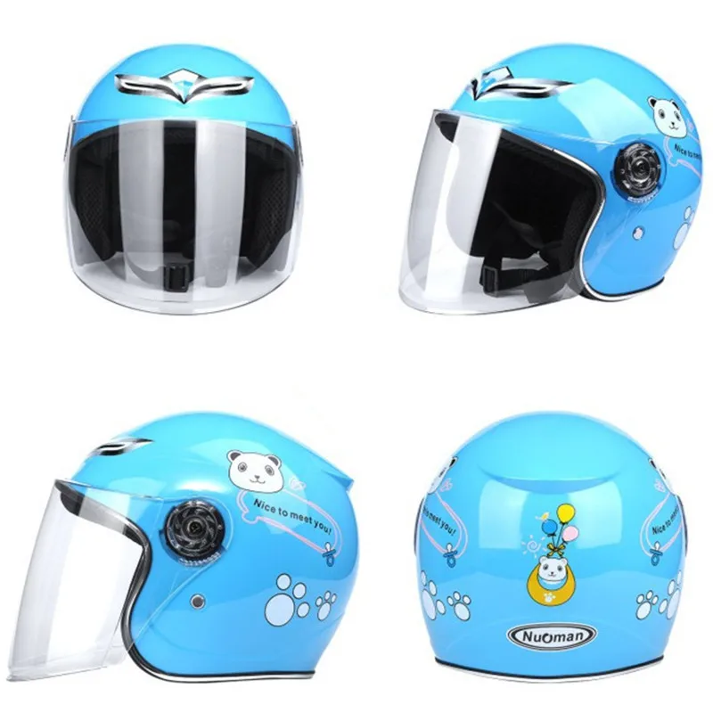 New Children's Riding Helmets Boys girls Motorcycle Cycling Kid Helmet For Outdoor Sports Four Seasons 48-52cm Blue Color
New Children's Riding Helmets Boys girls Motorcycle Cycling Kid Helmet For Outdoor Sports Four Seasons 48-52cm Blue Color