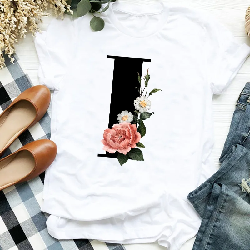 Women Lady Floral Ladies Letter D Cute 90s Style Print Ladies T Tee Womens Shirt Clothes Tshirt Female Top Graphic T-shirt
Women Lady Floral Ladies Letter D Cute 90s Style Print Ladies T Tee Womens Shirt Clothes Tshirt Female Top Graphic T-shirt