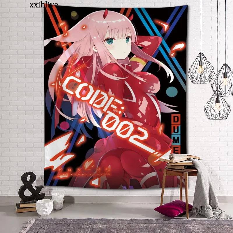 Darling In The Franxx Tapestry Customizable Bohemian Wall Hanging Room Carpet HD Tapestries Art Home Decoration Accessories
Darling In The Franxx Tapestry Customizable Bohemian Wall Hanging Room Carpet HD Tapestries Art Home Decoration Accessories