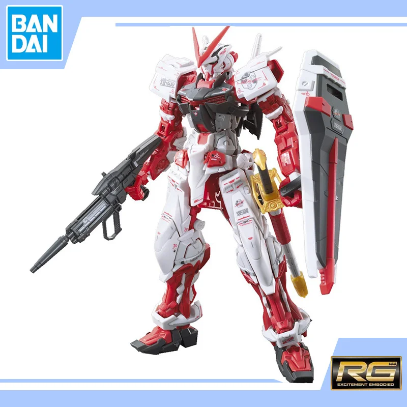 Модель RG в сборе BANDAI, модель 1/144 MBF-P02 Gundam Astray Red Frame, экшн-фигурки, подарки для детей
Модель RG в сборе BANDAI, модель 1/144 MBF-P02 Gundam Astray Red Frame, экшн-фигурки, подарки для детей