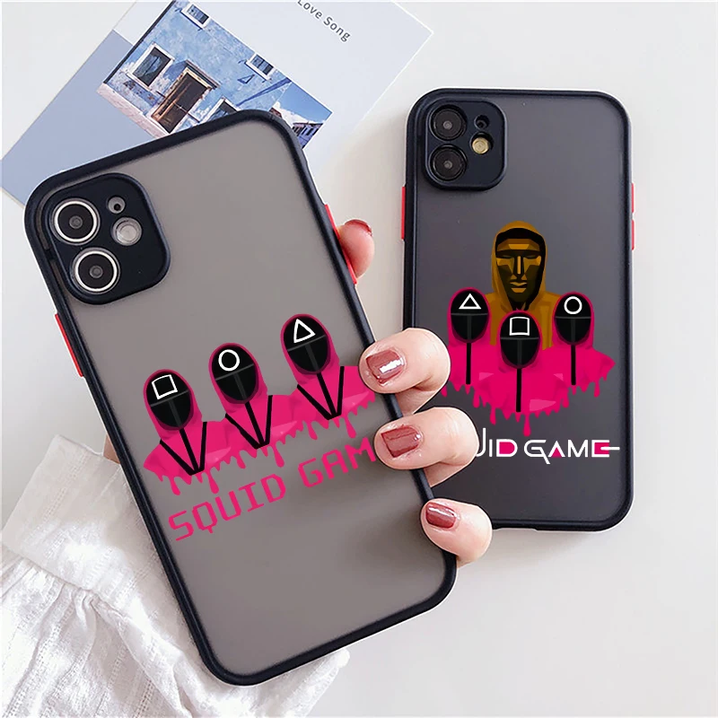 Squid Game 456 Korean tv series Phone Case For iPhone 13Pro 12 11 Pro XS Max SE20 6S 7 8 Plus XR X Black border Matte Back Cover
Squid Game 456 Korean tv series Phone Case For iPhone 13Pro 12 11 Pro XS Max SE20 6S 7 8 Plus XR X Black border Matte Back Cover