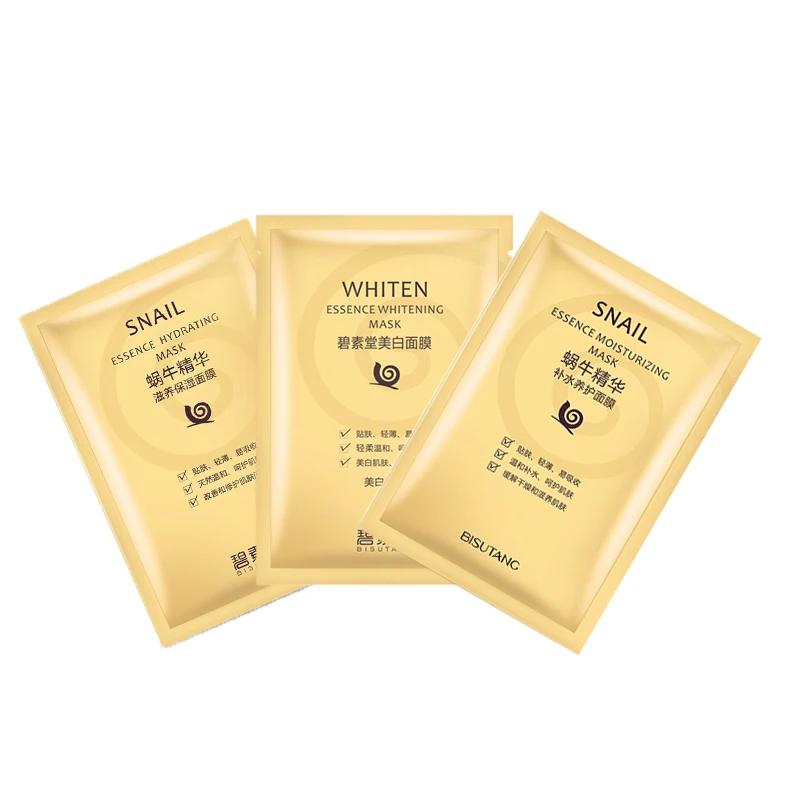 1pcs Snail Essence Hydrating Whitening Moisturizing Face Mask Skin Care Genuine Silk Cosmetics
1pcs Snail Essence Hydrating Whitening Moisturizing Face Mask Skin Care Genuine Silk Cosmetics