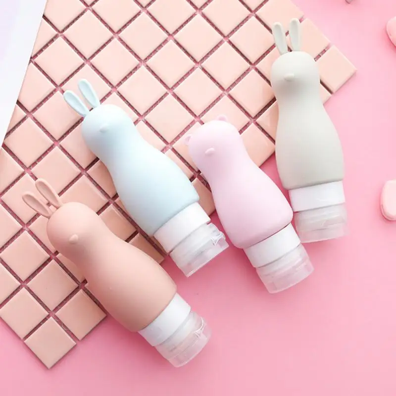 90ml Portable Silicone Refillable Bottle Empty Travel Packing Press For Lotion Shampoo Cosmetic Squeeze Containers
90ml Portable Silicone Refillable Bottle Empty Travel Packing Press For Lotion Shampoo Cosmetic Squeeze Containers
