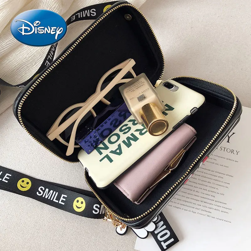 Disney Mickey Mouse Cartoon Cute One-shoulder Messenger Bag Ladies Coin Purse Casual Personality Fashion Cosmetic Bag purse
Disney Mickey Mouse Cartoon Cute One-shoulder Messenger Bag Ladies Coin Purse Casual Personality Fashion Cosmetic Bag purse