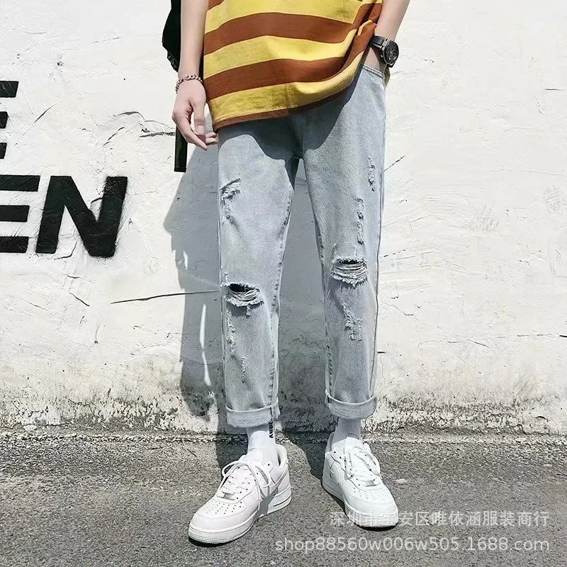 2021 Spring and Fall Fashion Trend Men's Jeans, Retro Casual Comfortable Stretch Fashion Jeans NZKB13
2021 Spring and Fall Fashion Trend Men's Jeans, Retro Casual Comfortable Stretch Fashion Jeans NZKB13