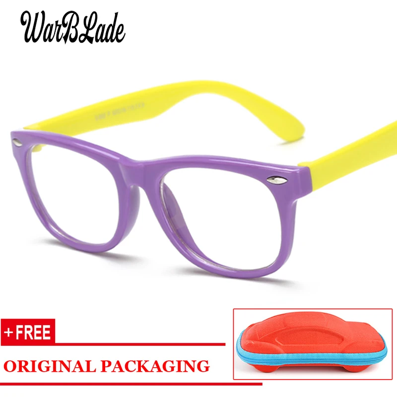 

Детские Оптические солнцезащитные очки WarBLade, оправа для очков для мальчиков и девочек по рецепту при близорукости, прозрачные зеркальные о...