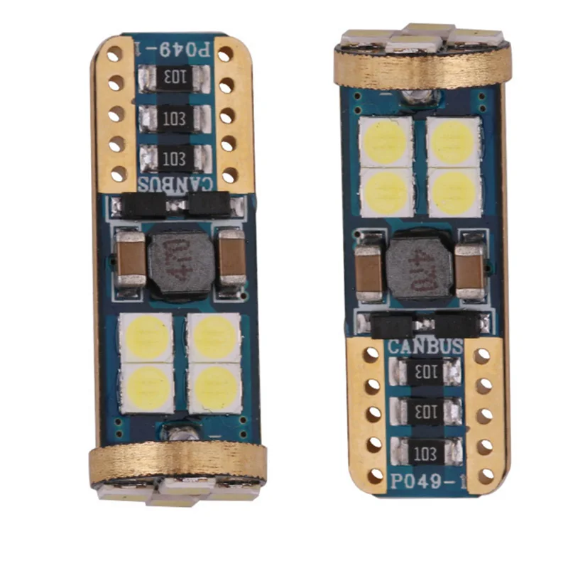 2PCS Automobile Instrument Lamp T10 Reading Lamp LED Wide Lamp 3030 CANBUS Manufacturer Direct Sale Wholesale Clearance Lights
2PCS Automobile Instrument Lamp T10 Reading Lamp LED Wide Lamp 3030 CANBUS Manufacturer Direct Sale Wholesale Clearance Lights