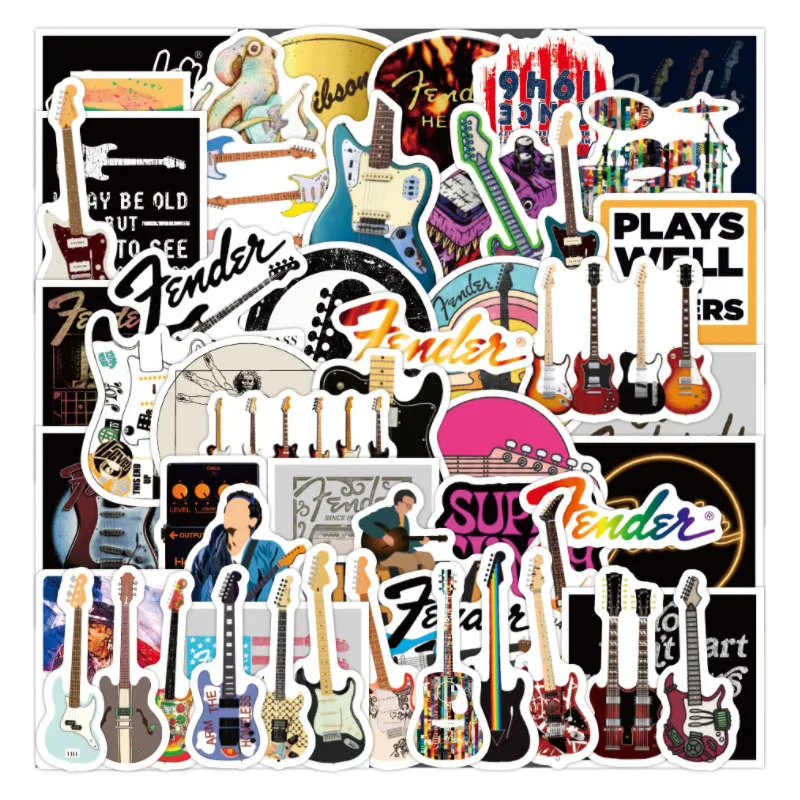 10/30/50Pcs Love Guitar Series Graffiti Waterproof Skateboard Travel Suitcase Phone Laptop Luggage Stickers DIY Kids Girl Toy
10/30/50Pcs Love Guitar Series Graffiti Waterproof Skateboard Travel Suitcase Phone Laptop Luggage Stickers DIY Kids Girl Toy