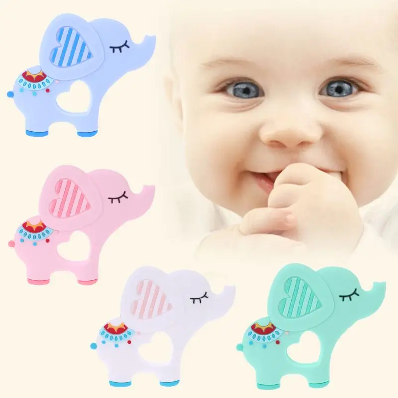Baby Molar Stick Child Silicone Teether Elephant Modeling Teething Toy Newborn Soother
Baby Molar Stick Child Silicone Teether Elephant Modeling Teething Toy Newborn Soother