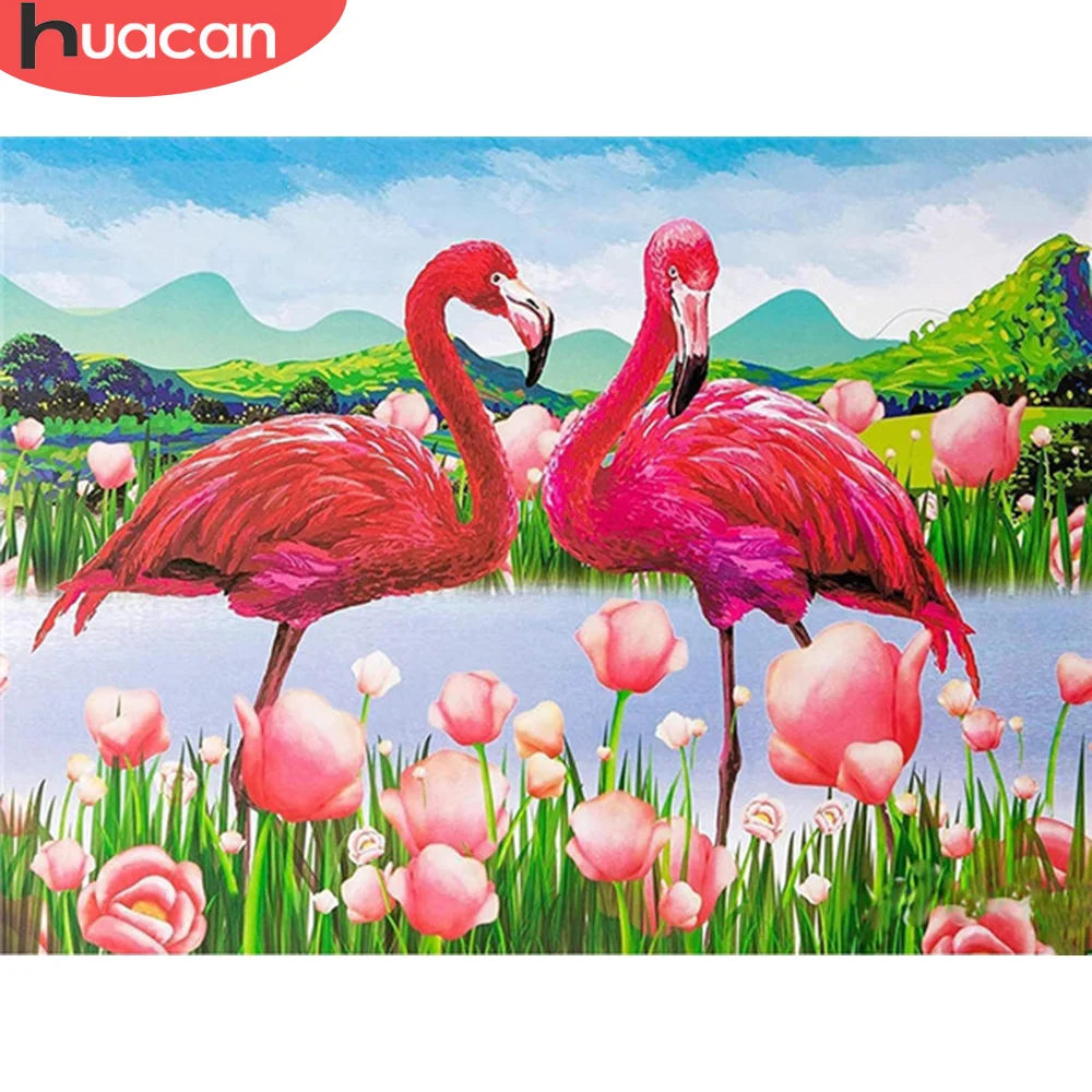 HUACAN 5D Diamond Painting Full Square Flamingos Diamond Art Cross Stitch Mosaic Animals Rhinestones Pictures Home Decoration
HUACAN 5D Diamond Painting Full Square Flamingos Diamond Art Cross Stitch Mosaic Animals Rhinestones Pictures Home Decoration