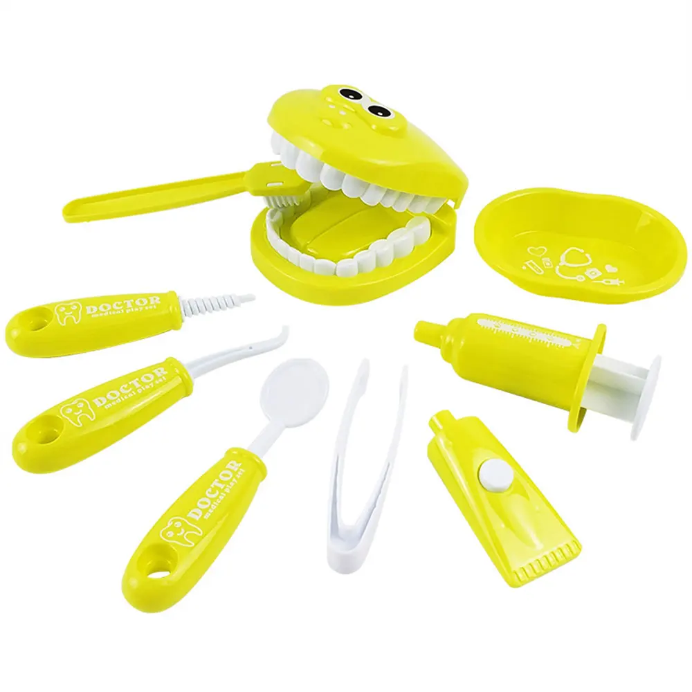 9PCS/SET Children's Dental Dentistry Little Doctor Nurse Toy Simulation Dentist Suit Play House Medical Toy
9PCS/SET Children's Dental Dentistry Little Doctor Nurse Toy Simulation Dentist Suit Play House Medical Toy