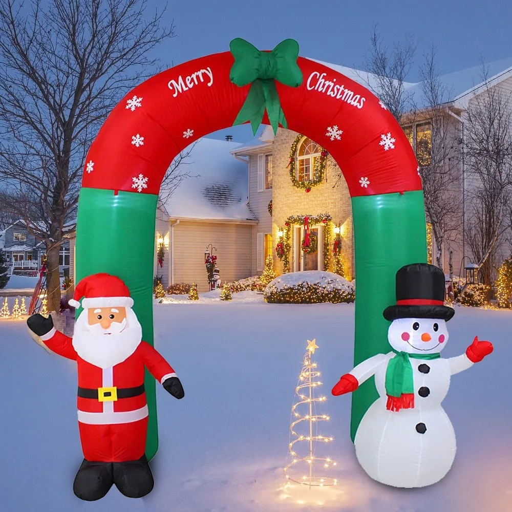 Christmas Inflatable Santa Claus Arch Garden Toy Christmas Ornaments Navidad Christmas Decoration Party Home Decor New Year 2022
Christmas Inflatable Santa Claus Arch Garden Toy Christmas Ornaments Navidad Christmas Decoration Party Home Decor New Year 2022