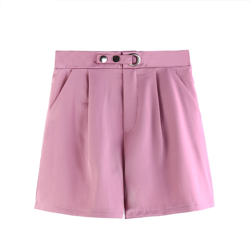 Shorts Women Trendy Summer All-match Basic Womens Clothing Simple Chic New Arrival Button Design Daily College Girls Streetwear 
Shorts Women Trendy Summer All-match Basic Womens Clothing Simple Chic New Arrival Button Design Daily College Girls Streetwear