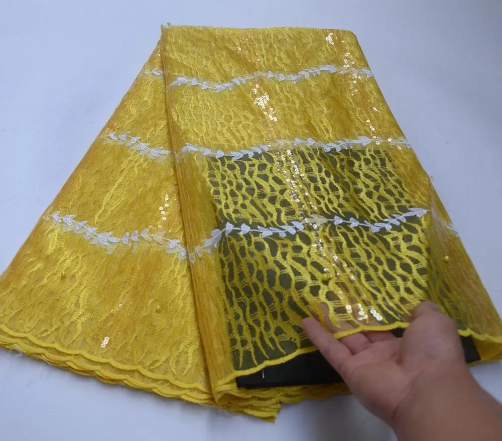 African Lace Fabric Latest High Quality Sequin Lace Fabric Embroidery African French Tulle Lace Fabric For Wedding dress TS8596
African Lace Fabric Latest High Quality Sequin Lace Fabric Embroidery African French Tulle Lace Fabric For Wedding dress TS8596