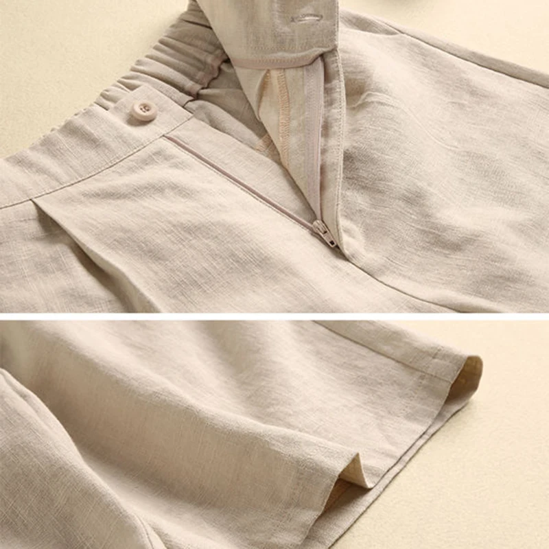 Cotton and linen casual shorts women's plus size 2021 summer new style Korean high-waist shorts women's thin wide-leg shorts
Cotton and linen casual shorts women's plus size 2021 summer new style Korean high-waist shorts women's thin wide-leg shorts