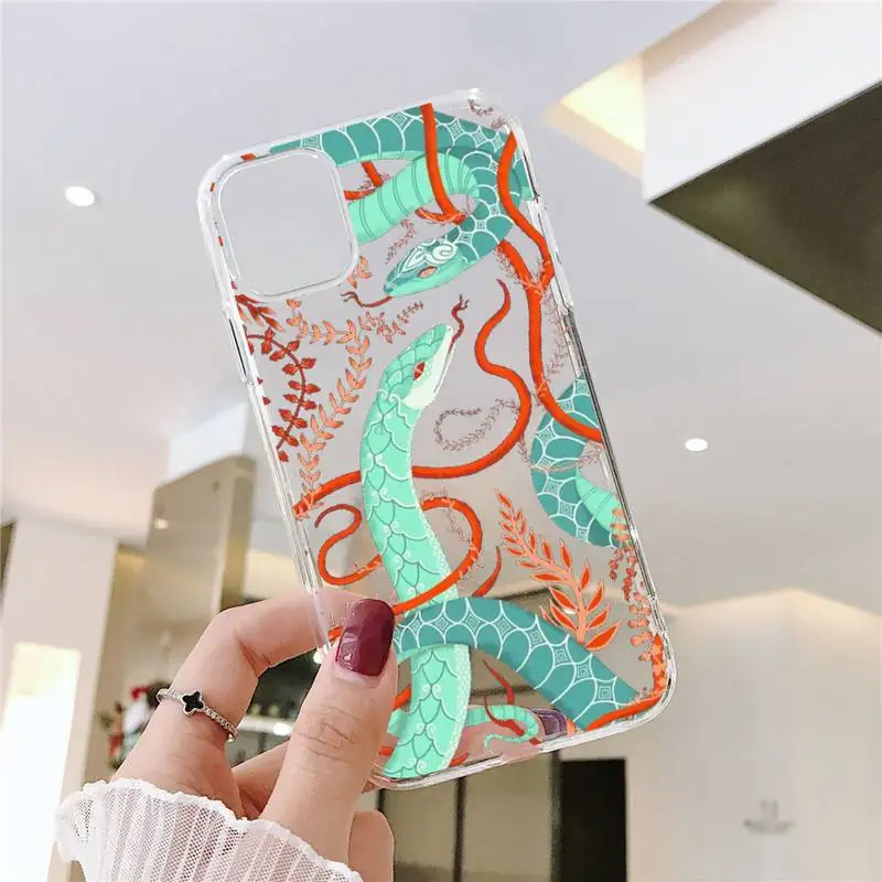 Hand Snake Phone Case Transparent soft For iphone 5 5s 5c se 6 6s 7 8 11 12 plus mini x xs xr pro max
Hand Snake Phone Case Transparent soft For iphone 5 5s 5c se 6 6s 7 8 11 12 plus mini x xs xr pro max