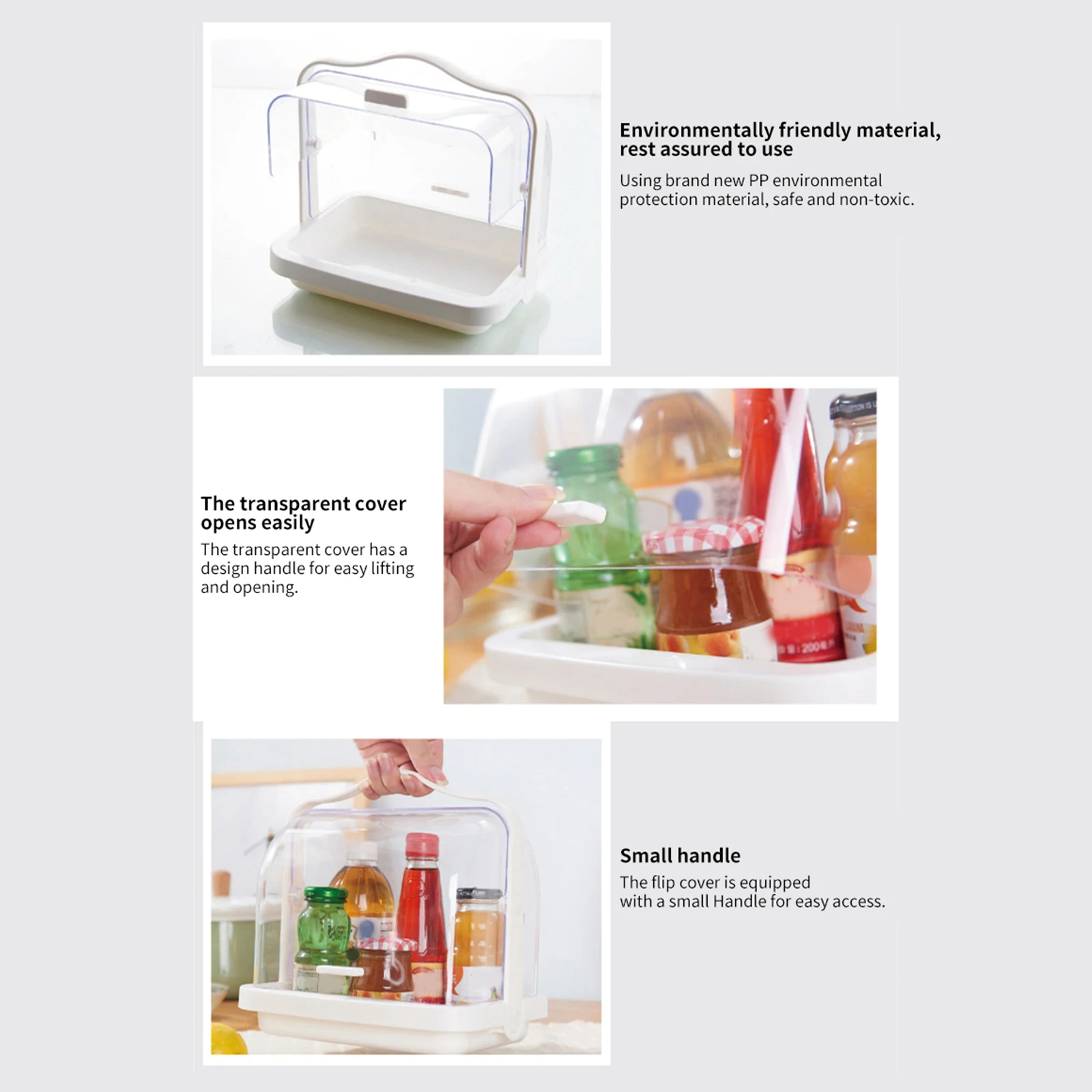 Desktop Storage Box Waterproof Flip Cover Cosmetic Organizer Food Storage Box for Living Room Bathroom Kitchen Flip Storage Box
Desktop Storage Box Waterproof Flip Cover Cosmetic Organizer Food Storage Box for Living Room Bathroom Kitchen Flip Storage Box