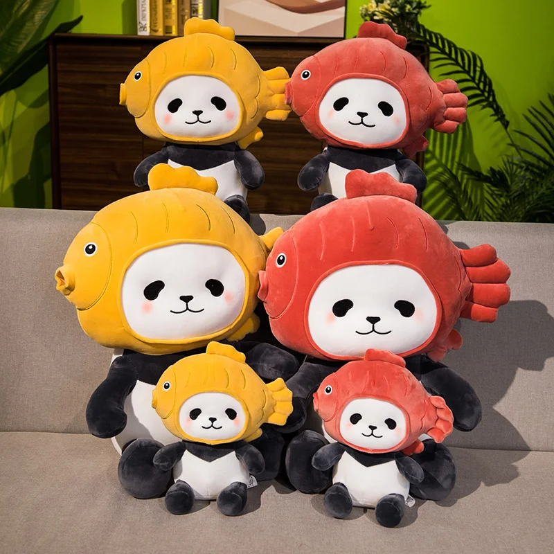 kawaii Taiyaki Panda Plush Toy Stuffed Animals Panda Wear Taiyaki Fish Hat Baby Kids Toys Birthday Christmas Gift for Boys Girls
kawaii Taiyaki Panda Plush Toy Stuffed Animals Panda Wear Taiyaki Fish Hat Baby Kids Toys Birthday Christmas Gift for Boys Girls